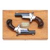 Image 4 : Wonderful Cased Pair of London Colt Third Model Thuer Deringers