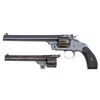 Image 2 : Smith & Wesson New Model No. 3 Target Revolver with Extra Barrel & Cylinder