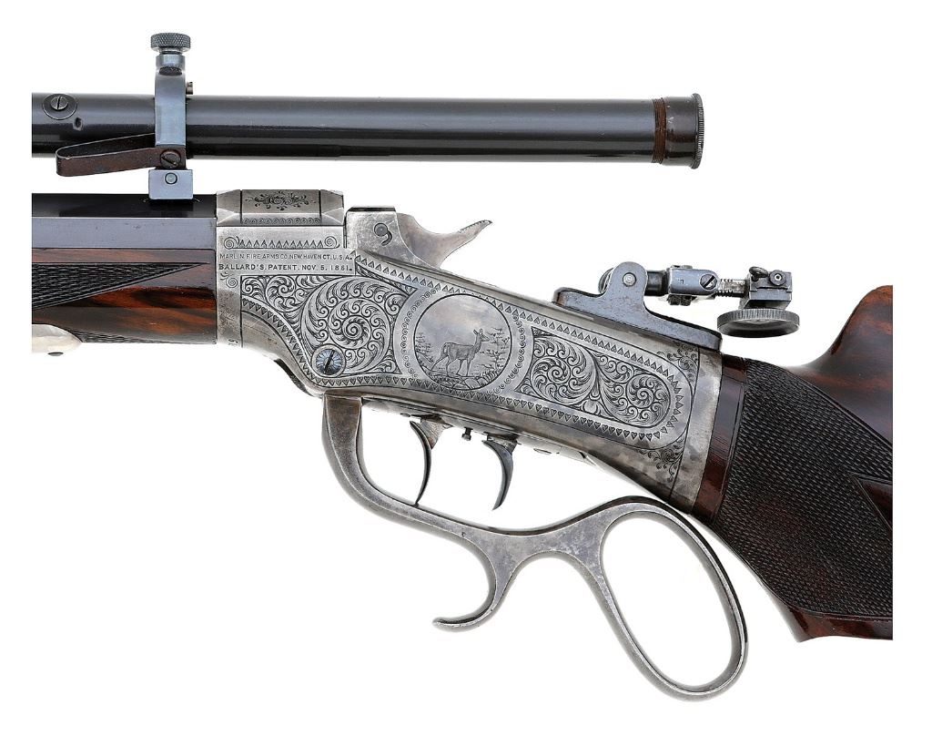 Fabulous Period Custom Marlin Ballard Pope Muzzle Loading Target Rifle