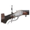 Image 3 : Very Fine California Winchester Model 1885 High Wall Schuetzen Rifle