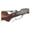 Image 2 : Fine Custom Engraved Winchester Model 1885 High Wall Express Rifle with Huey Gun Case