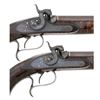 Image 5 : Fabulous Pair Of American Percussion Pistols by Schneider & Co. Of Memphis Made For Samuel Vance