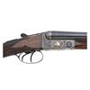 Image 3 : Fine Custom Engraved & Gold-Inlaid Belgian Smallbore Boxlock Double Shotgun
