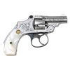 Image 2 : Factory Engraved Smith & Wesson 32 Safety Hammerless Bicycle Revolver