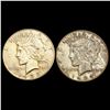 Image 1 : [2] 1934-1935 Silver Peace Dollar HIGH GRADE