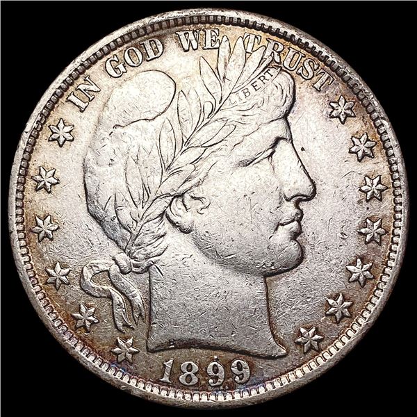 1899 Barber Half Dollar CLOSELY UNCIRCULATED