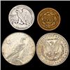 Image 2 : 1841-1923 Varied US Coinage Lot [4 Coins] HIGH GRADE