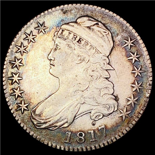 1817 Capped Bust Half Dollar CLOSELY UNCIRCULATED