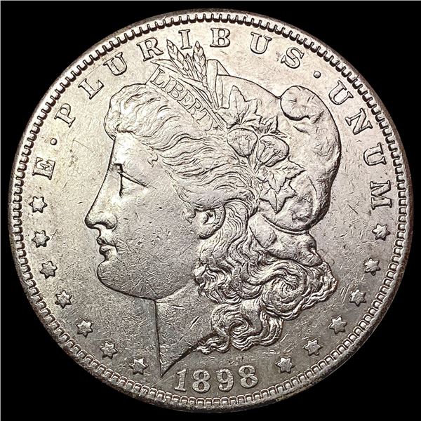 1898-S Morgan Silver Dollar CLOSELY UNCIRCULATED
