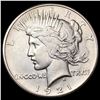 Image 1 : 1921 Silver Peace Dollar CLOSELY UNCIRCULATED