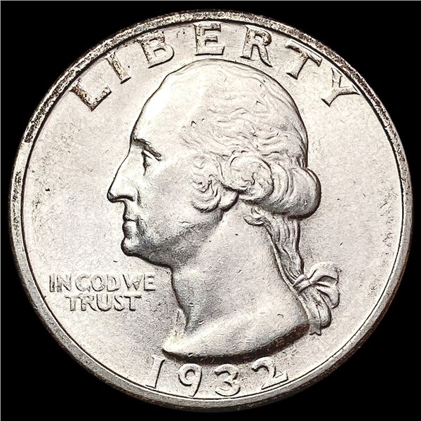 1932-S Washington Silver Quarter UNCIRCULATED