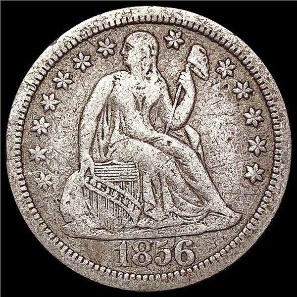 1856 Seated Liberty Dime NICELY CIRCULATED