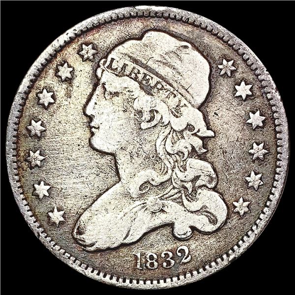 1832 Capped Bust Quarter LIGHTLY CIRCULATED