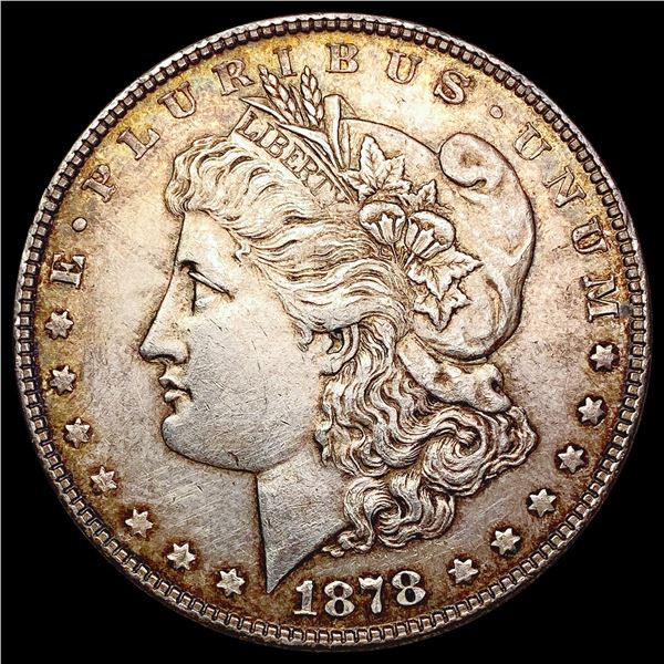 1878 7/8TF Morgan Silver Dollar CLOSELY UNCIRCULATED