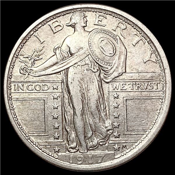 1917 T1 Standing Liberty Quarter CLOSELY UNCIRCULATED