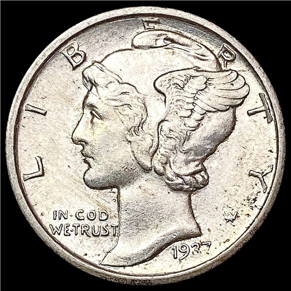 1937-D Mercury Dime UNCIRCULATED