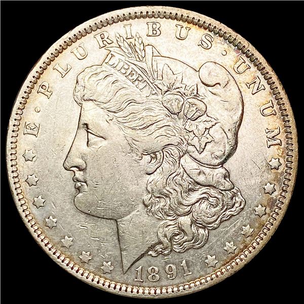 1891 O Morgan Silver Dollar CLOSELY UNCIRCULATED