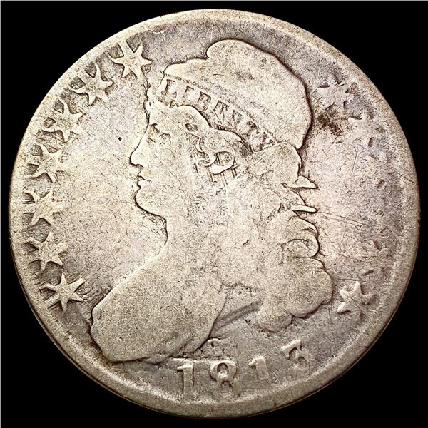 1813 Capped Bust Half Dollar NICELY CIRCULATED