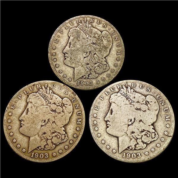 [3] 1903-S Morgan Silver Dollar NICELY CIRCULATED