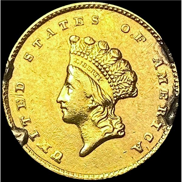 1855-O Rare Gold Dollar NICELY CIRCULATED