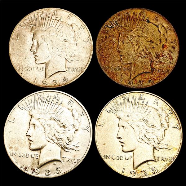 [4] 1934-1935 Silver Peace Dollar HIGH GRADE