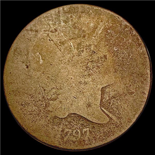 1797 Liberty Cap Half Cent NICELY CIRCULATED