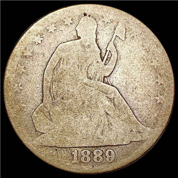 1889 Seated Liberty Half Dollar NICELY CIRCULATED