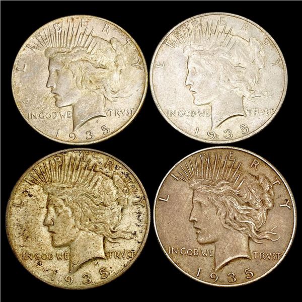 [4] 1935 Silver Peace Dollar HIGH GRADE