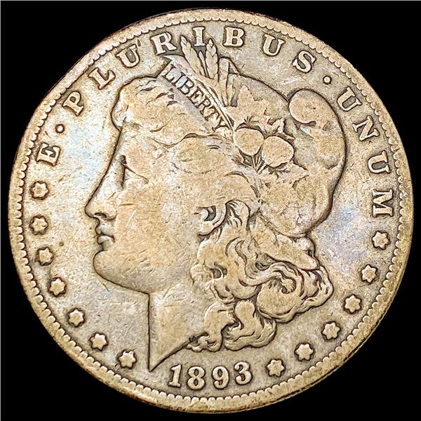 1893-S Morgan Silver Dollar LIGHTLY CIRCULATED