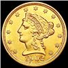 Image 1 : 1902 $2.50 Gold Quarter Eagle UNCIRCULATED