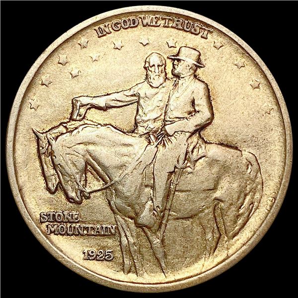 1925 Stone Mountain Half Dollar CLOSELY UNCIRCULATED