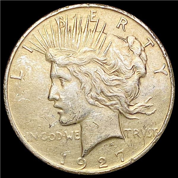 1927-D Silver Peace Dollar CLOSELY UNCIRCULATED