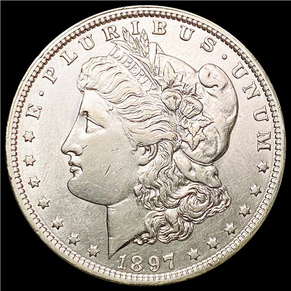 1897-O Morgan Silver Dollar CLOSELY UNCIRCULATED