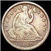 1840-O Seated Liberty Half Dime LIGHTLY CIRCULATED