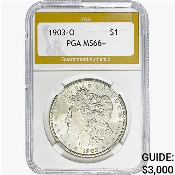 1903-O Morgan Silver Dollar PGA MS66+
