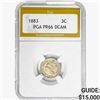Image 1 : 1883 Nickel Three Cent PGA PR66 DCAM