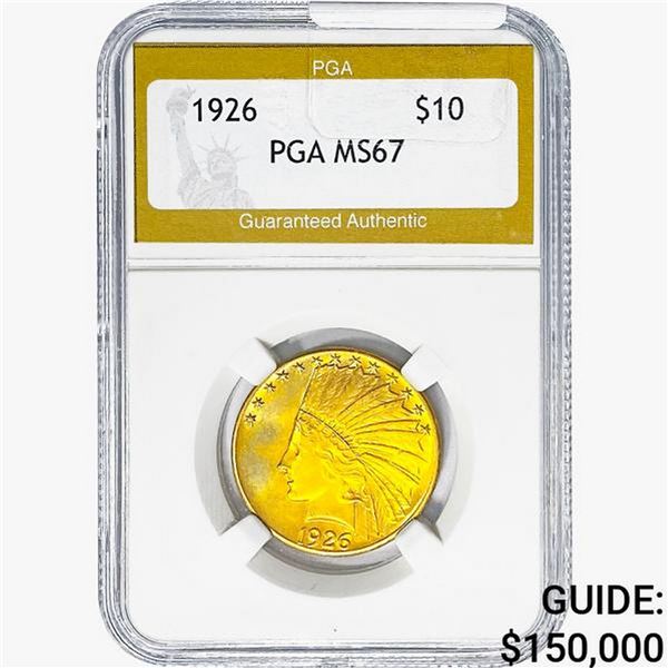1926 $10 Gold Eagle PGA MS67