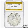 Image 1 : 1875-S Silver Trade Dollar PGA MS63