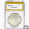Image 1 : 1878-CC Morgan Silver Dollar PGA MS62