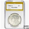 1902-O Morgan Silver Dollar PGA MS66