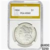 Image 1 : 1904 Morgan Silver Dollar PGA MS60