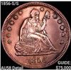 1856-S/S Seated Liberty Quarter CHOICE AU