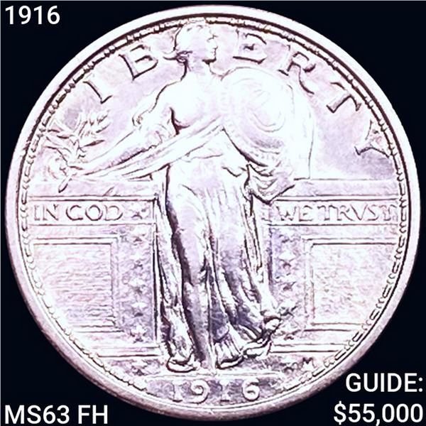 1916 Standing Liberty Quarter CHOICE BU FH