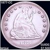 Image 1 : 1877-CC Seated Liberty Quarter CHOICE BU