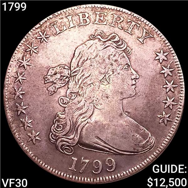 1799 Draped Bust Dollar LIGHTLY CIRCULATED