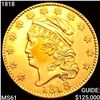 Image 1 : 1818 $5 Gold Half Eagle UNCIRCULATED