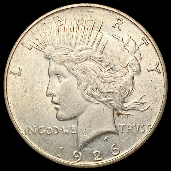 1926-S Silver Peace Dollar CLOSELY UNCIRCULATED