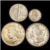 Image 1 : 1883-1942 Varied US Coinage Lot [4 Coins] HIGH GRADE