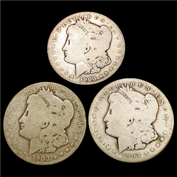 [3] 1903-S Morgan Silver Dollar NICELY CIRCULATED