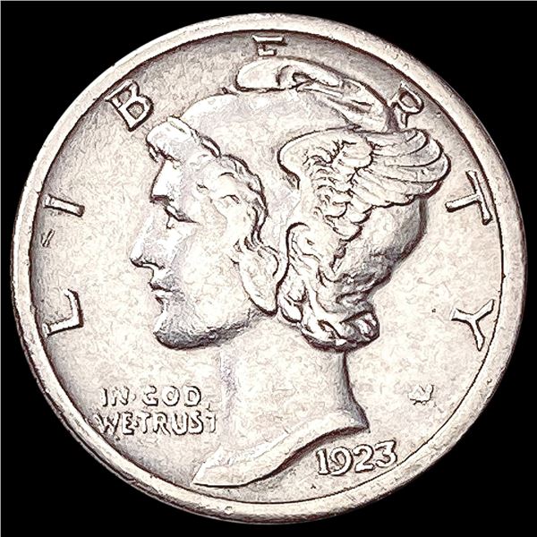 1923-S Mercury Dime CLOSELY UNCIRCULATED